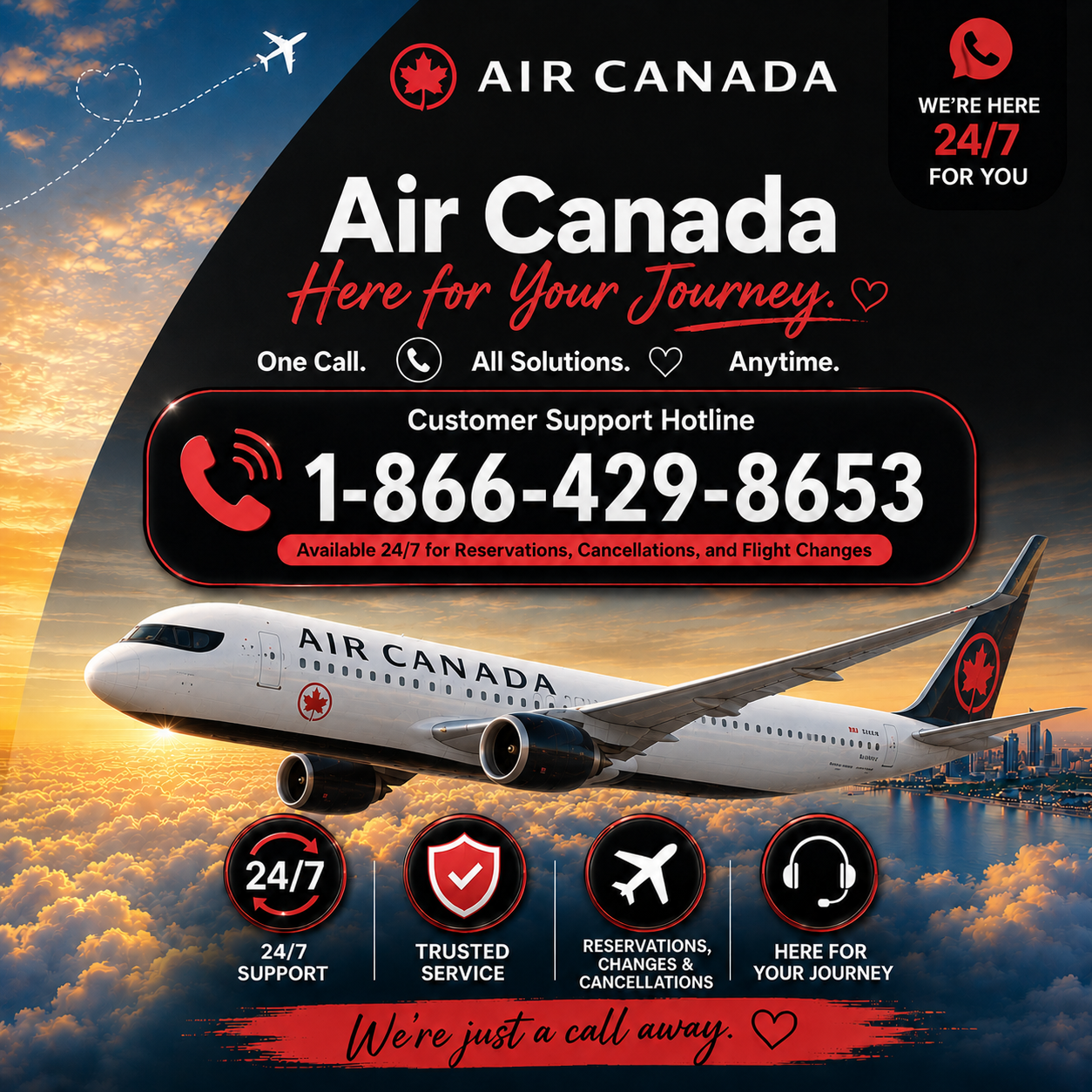 【Air Canada®】Customer Service [Complete Guide] to Live Chat, Email & Calls Support Step by Step Guide